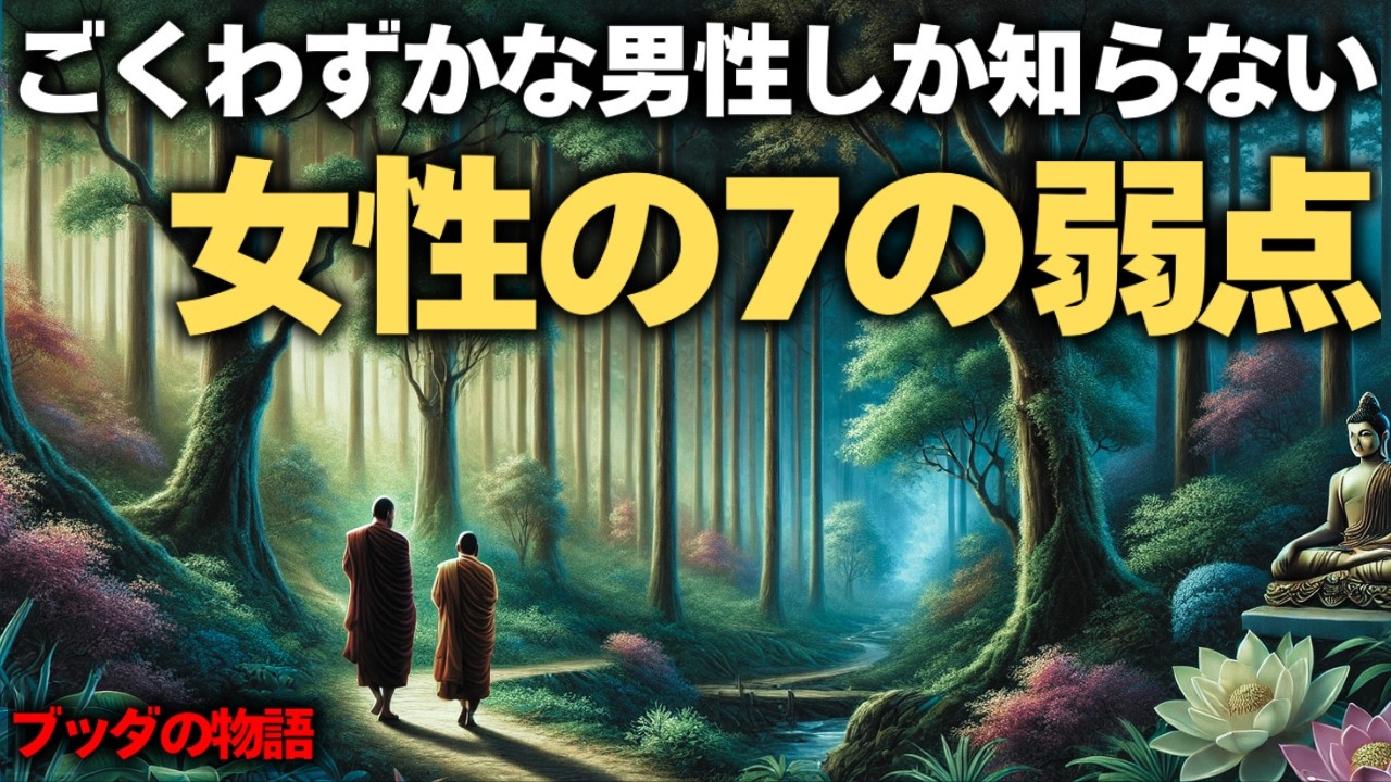 【男女必見】これ知れば男の目が覚める。ブッダの仏教物語