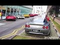 Ferrari owners club entering ital auto dealership  30 ferraris