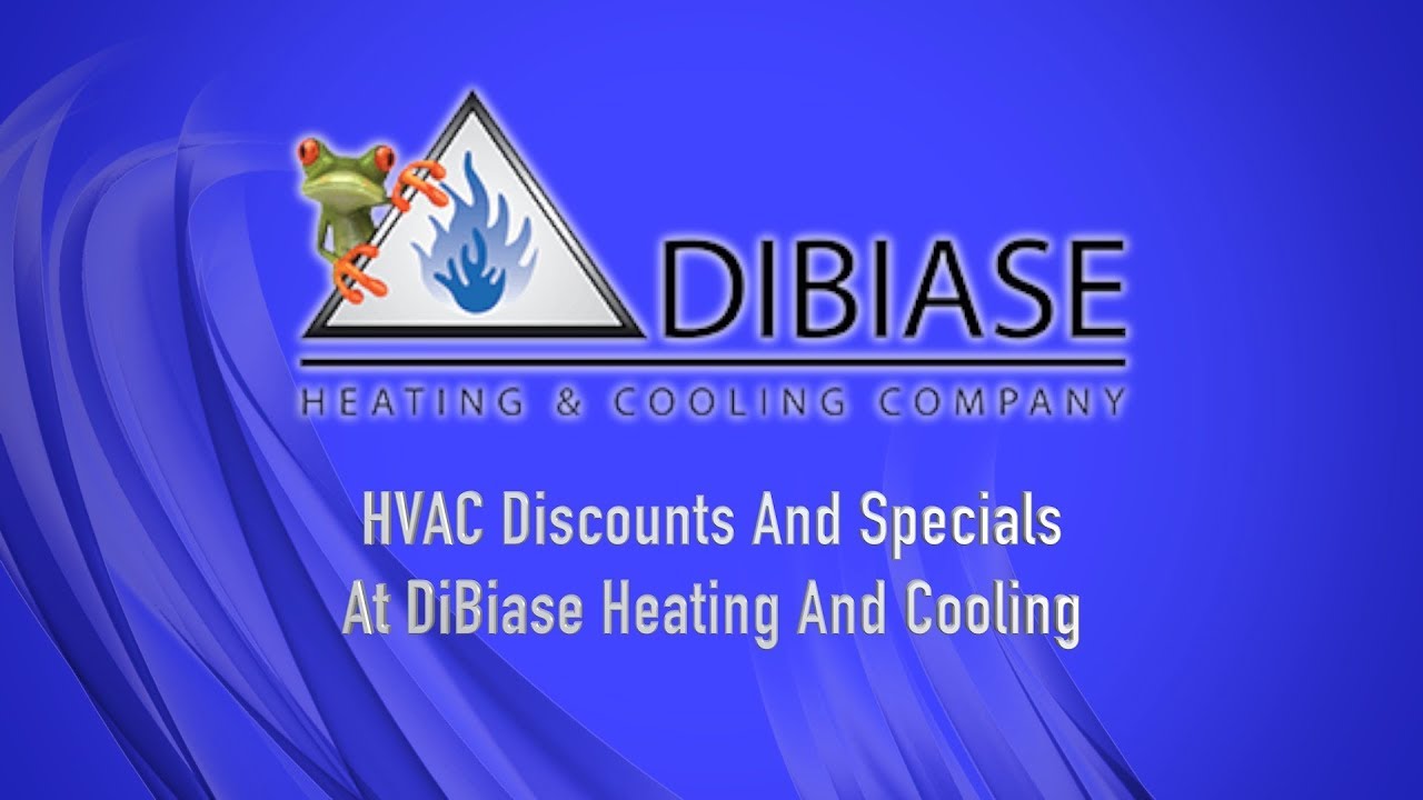 HVAC Discounts And Specials At DiBiase Heating And Cooling YouTube