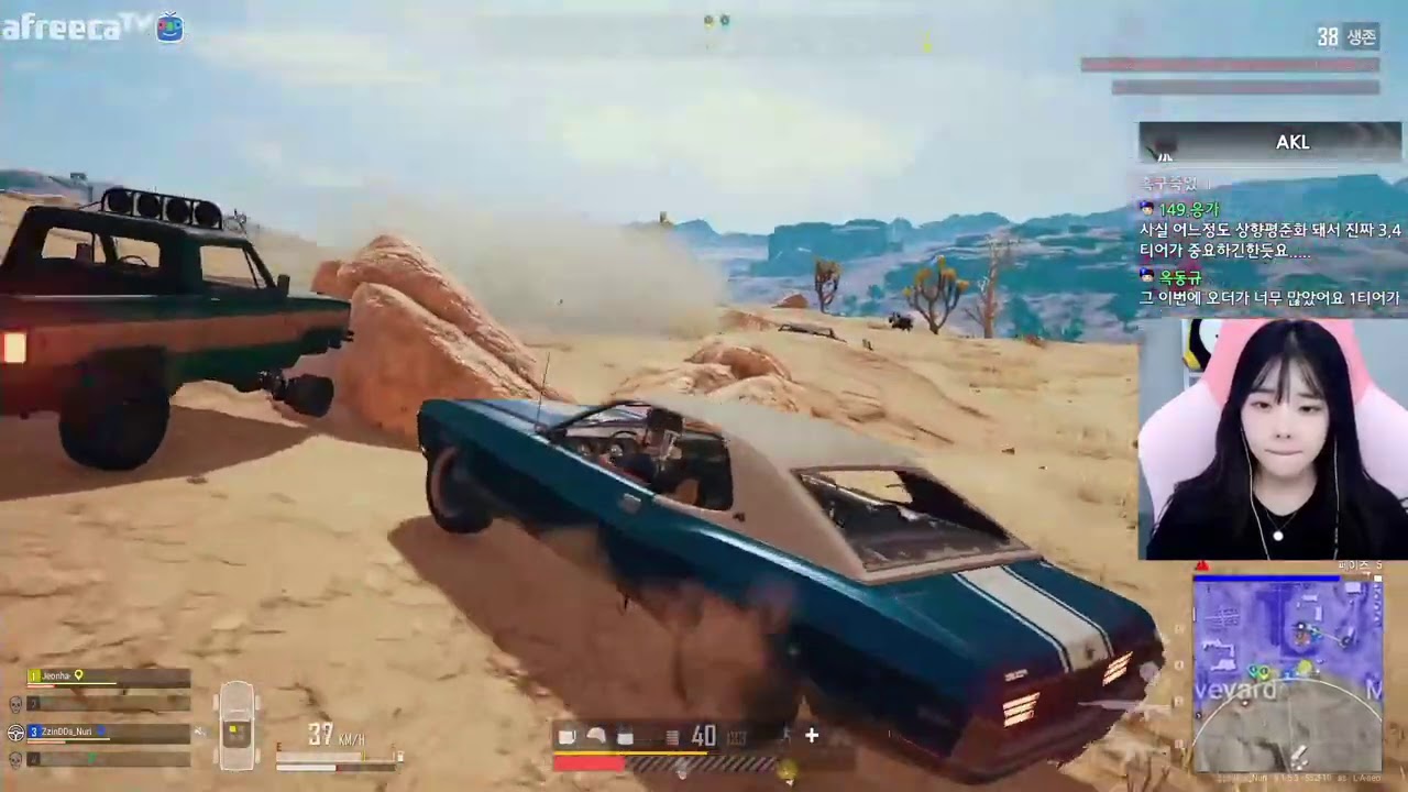 [PUBG]현프로에게 맞아보자(피해자시점)