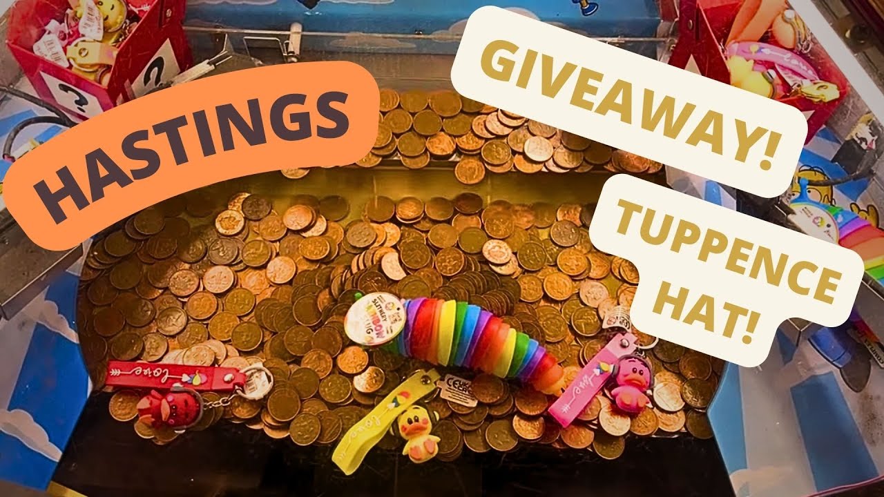 ГРАНДИОЗНАЯ РОЗЫГРЫШ в ХЕЙСТИНГСЕ! | 2 пенса за монетоприемник | Игровой зал | Эпизод 64