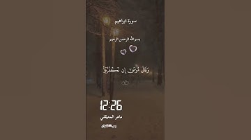 #سورة_إبراهيم #اكسبلور #المصحف #القرآن_الكريم #دويتو #الله #الرحمن #لايك #تيك_توك