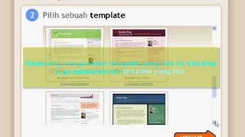 CARA MEMBUAT BLOG DLM 5 MENIT