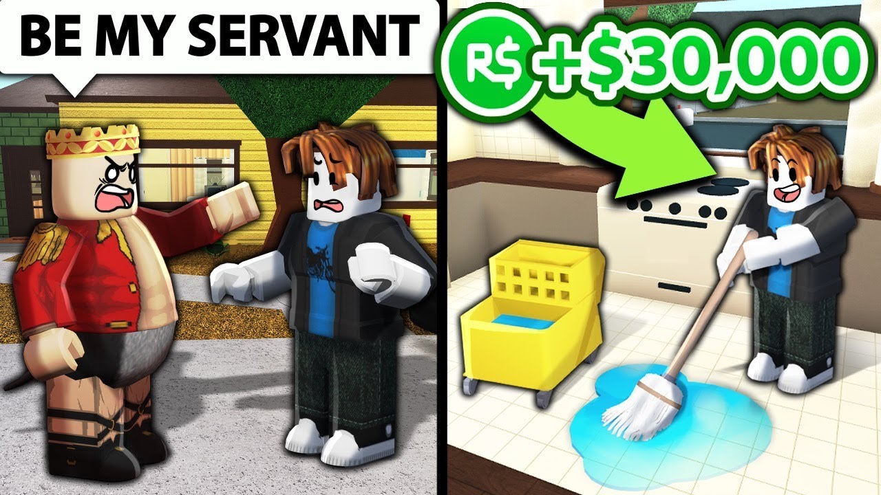 I Made Roblox Noobs Rich For Being My Servants - make youtube videos roblox