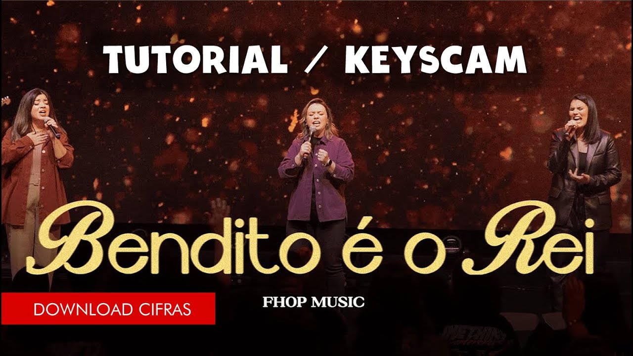 Como tocar BENDITO É O REI (FHOP MUSIC)