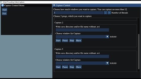 MultiThreading VideoCapturing