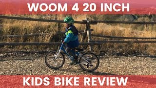 Woom 4 20 Inch Kids Bike Review