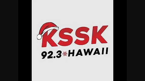 92.3 KSSK - Station ID (9PM) December 21, 2022