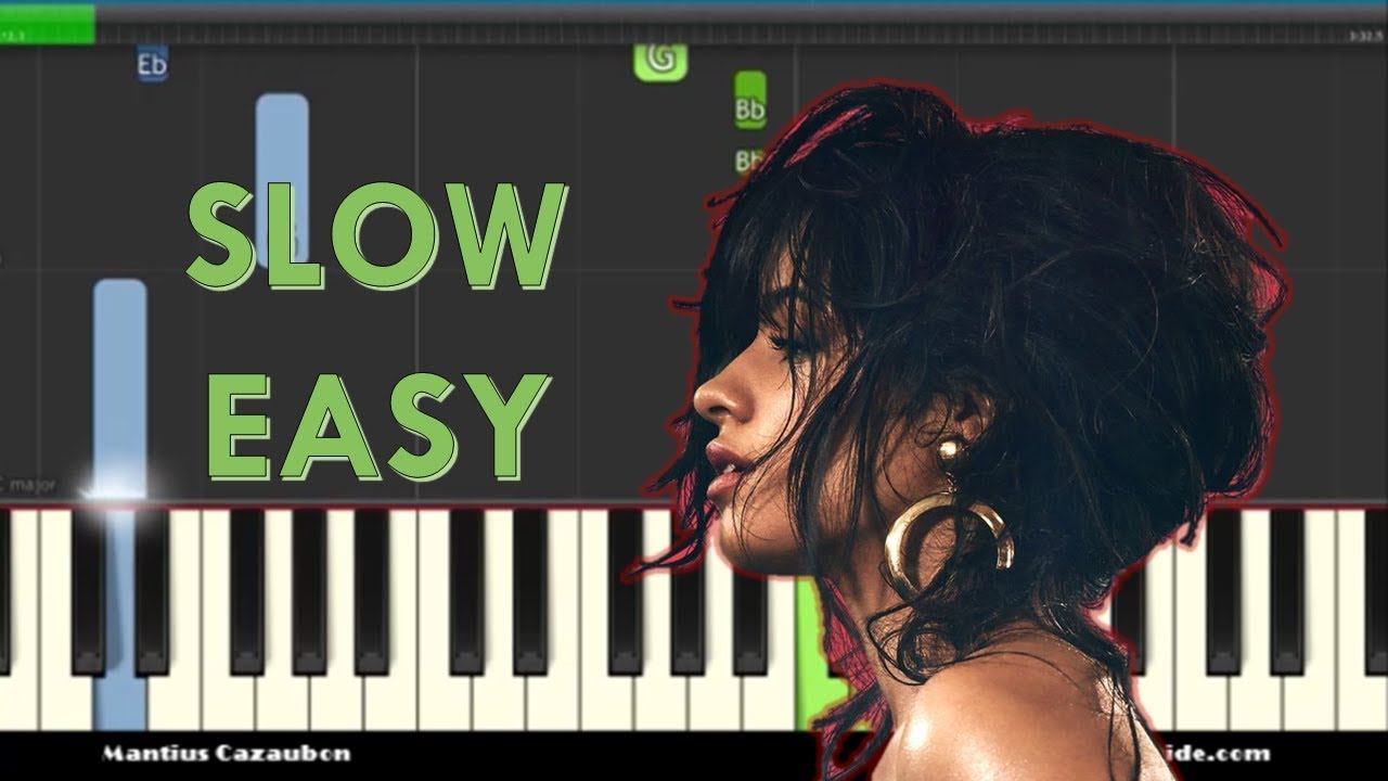 Piano Notes For Havana By Camila Cabello Ft Young Thug Easy