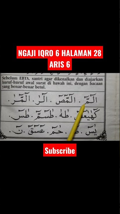 belajar ngaj iqro 6 halaman 28 baris 6 #kelasbelajaralquran #shorts #belajarngajiiqro #iqro