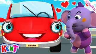 Kent el Elefante | El coche soñado de Kent | Aprendizaje de dibujos animados para niños