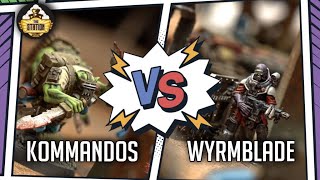 WYRMBLADE vs KOMMANDOS I  Narrative Battlereport I Kill Team