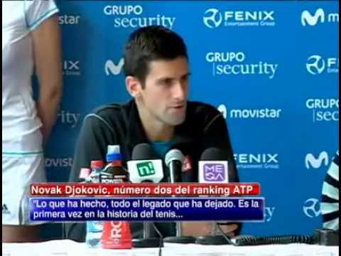 Rafael Nadal, Novak Djokovic, David Nalbandian and Nicolás Massú Press Conference in Chile 11/19/13