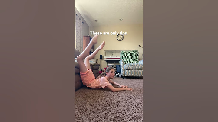 How to get a flexible back for beginners!!!✨✨
