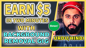 Earn $5 in 2 Minute from Fiverr, Background Removal Skill, No Skill Needed, Earn Money from Fiverr