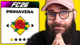 Creo una Squadra di SOLO Primavera su FC 26