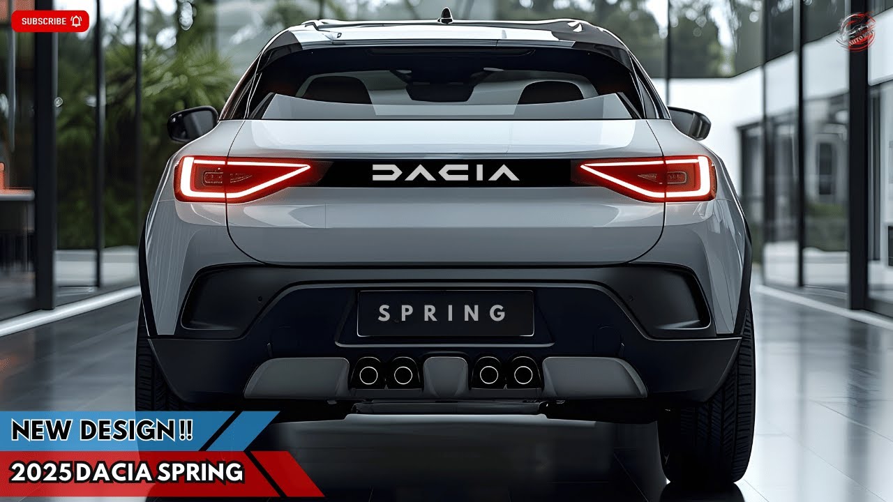 2025 Dacia Spring - отличная альтернатива для небольших электромобилей!