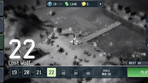 WAR DRONE: MILITARY BATTLE GAME LEVEL 22-Lost Wolf