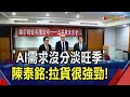 被動元件健康庫存！陳泰銘:AI需求沒淡旺季 擴充到各行各業 國巨Q3稼動率有感提升｜非凡財經新聞｜20240530