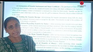 STD 12 EM SPCC_Ch-2 Transfer and Transmission if share - Procedure for Physical Share Transfer.