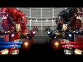 Red Venom & Iron Man VS Venom & Grey Iron Man - Marvel vs Capcom Infinite