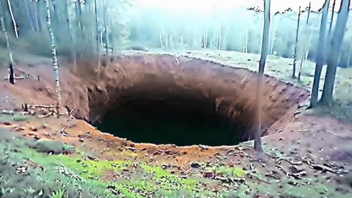 Camera Thrown Into Mel's Hole, What They See Terrifies The Whole World -  YouTube