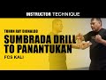 FCS KALI Sumbrada DRILL to Panantukan Applications | Tuhon Ray Dionaldo | Filipino Martial Arts