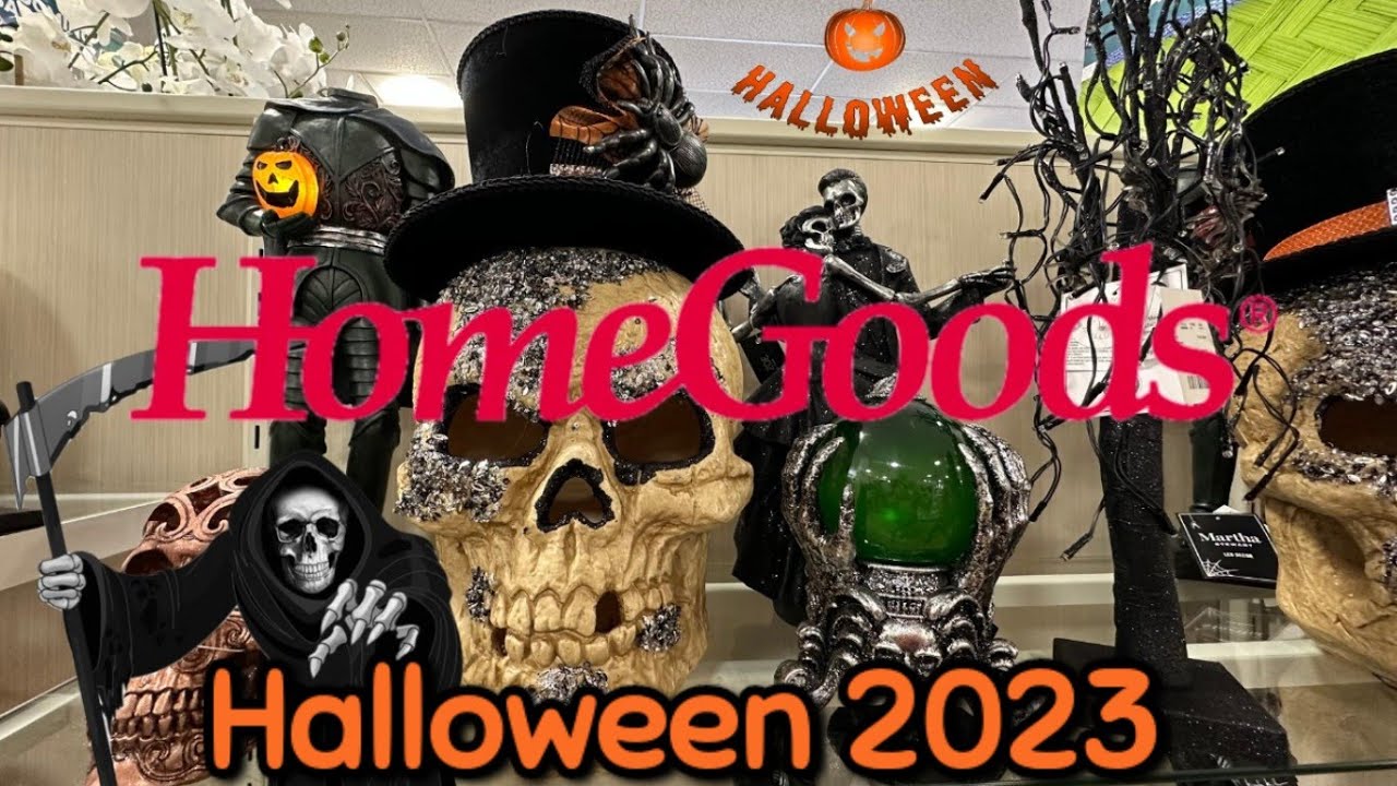 HomeGoods Halloween 2024 Decor Full Store Walkthrough-Code Orange ...