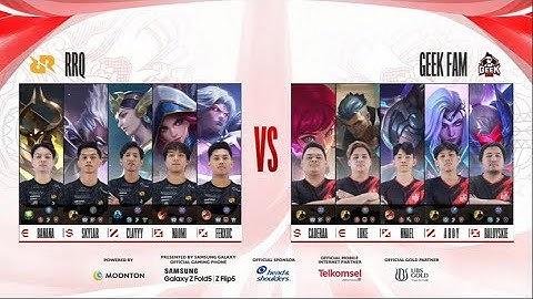RRQ vs Geek Fam - Game 3 - MPL ID S12 | Regular Season Day 3 Week 3 | English