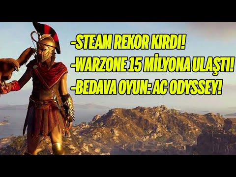 STEAM ANLIK 20 MİLYON OYUNCU İLE REKOR KIRDI (BEDAVA AC: ODYSSEY)