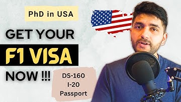 How to Get F1 visa | What after I-20? | Important steps in F1 visa process | V-2