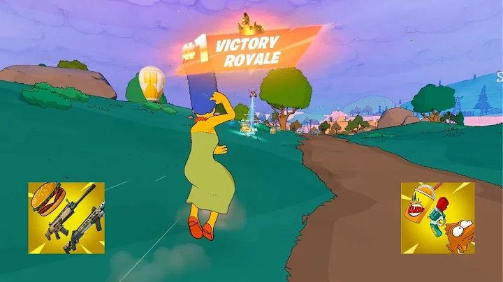 55 Kill SoloVSsquads Wins "Fortnite Simpsons" Gameplay Full Game (Ps4 Controller)