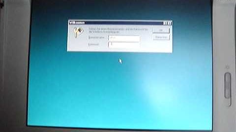 Compaq LTE 5280 Windows hochfahren