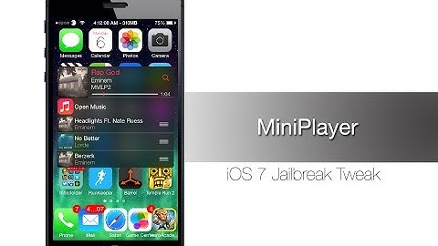 MiniPlayer iOS 7 Jailbreak Tweak: Hands-on - iPhone Hacks