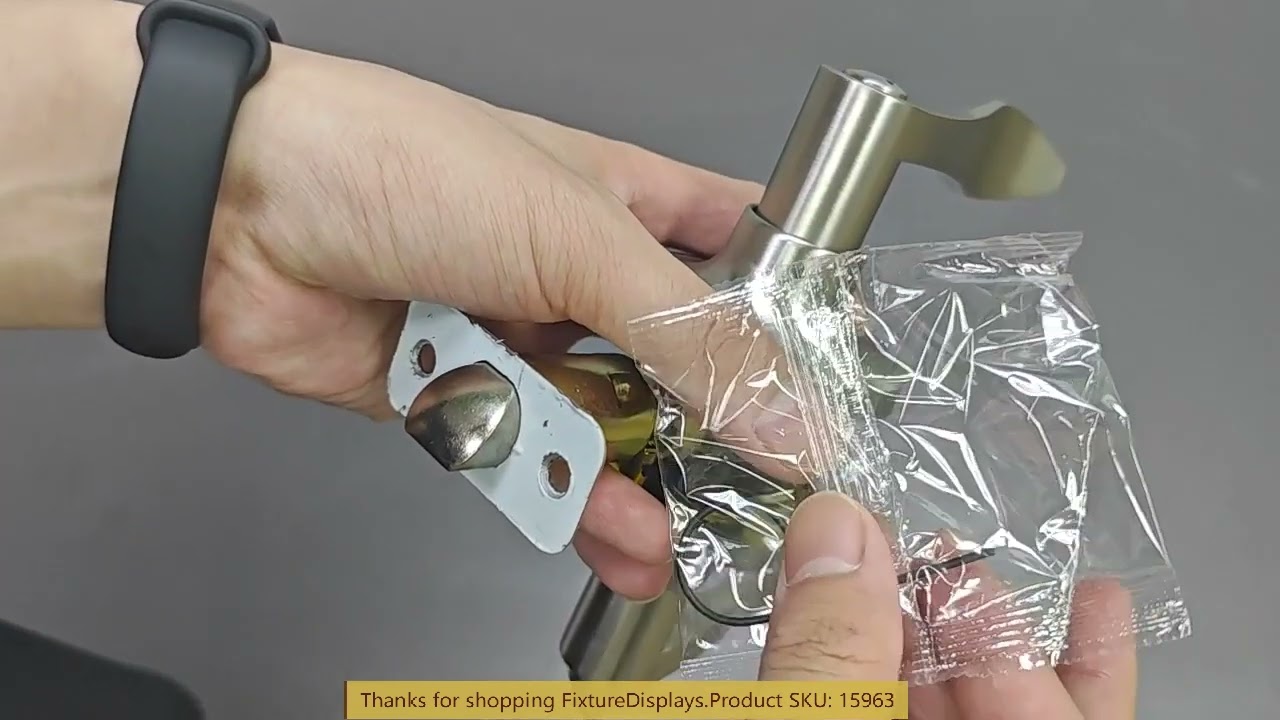 15963 privacy bathroom door handle brushed stainless steel fixturedisplays