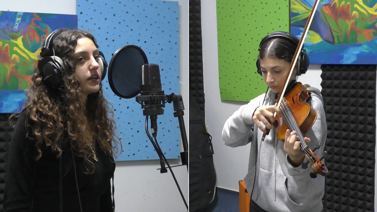 Αν ήσουν άγγελος - ηχογράφηση στούντιο Μουσικού Σχολείου Λεμεσού