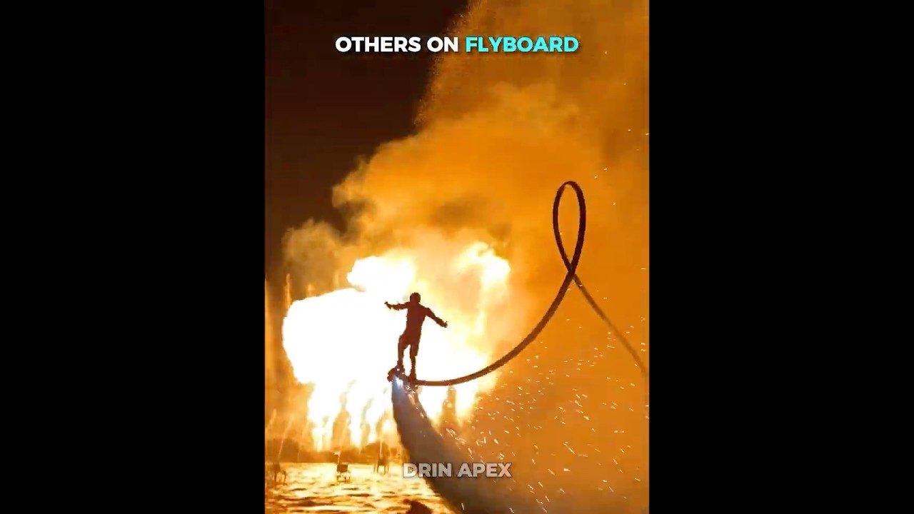 Others on Flyboard vs This Guy 💀