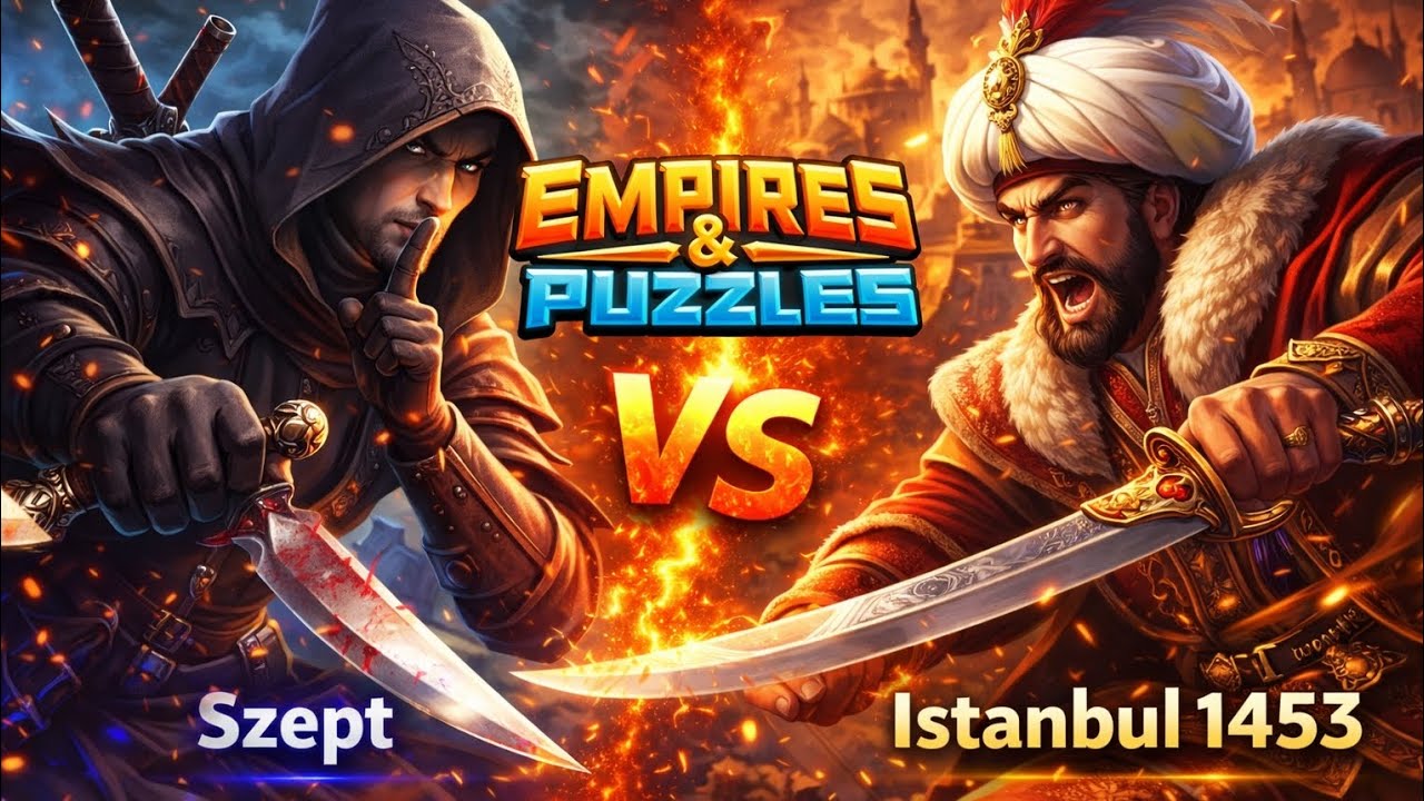 Empires and Puzzles- wojna krwawa jatka - SZEPT vs Istanbul 1453