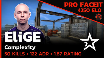 EliGE Complexity 50 KILLS ON FACEIT🔥 (VERTIGO) FACEIT LVL 10 / CSGO POV / Aug 27, 2023