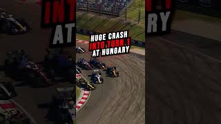 I had a Turn 1 Hungary F1 Bowling Crash on F1 26...