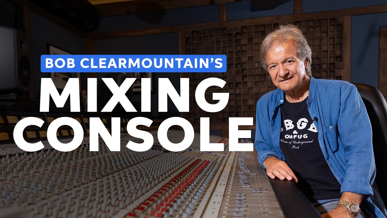 Bob Clearmountain’s One-of-a-kind Mixing Console