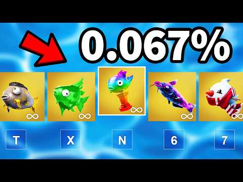I Found EVERY Rare FISH in 24 Hours!