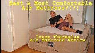 Intex Thermalux Air Mattress Review  | Best Home Air Mattress??