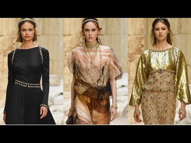 Chanel Ancient Greece Resort Runway Show