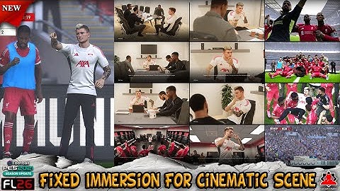 MOD IMMERSION & CINEMATIC SCENE + Installation - PES 2021 & Football Life 2026