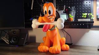 3D Printed Pluto on Bambu Lab X1C Flagship #3dprinting #bambulab #asmr #3dprinter #disney