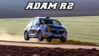 Opel Adam R2 | little fun rallycar, jumping and sliding | 190 hp FWD