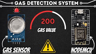 How to make Gas Leakage Detector Using ESP8266 and Blynk | IOT Projects P-1 | With Email Alert