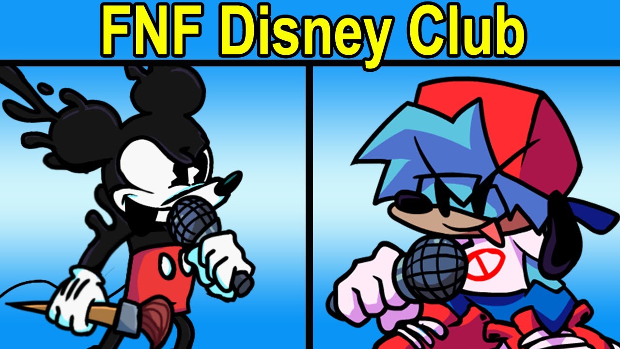 Friday Night Funkin' Disney Club (FNF MOD) (Demo) - YouTube