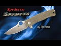 Spyderco spymyto new knife flash run with lionsteel